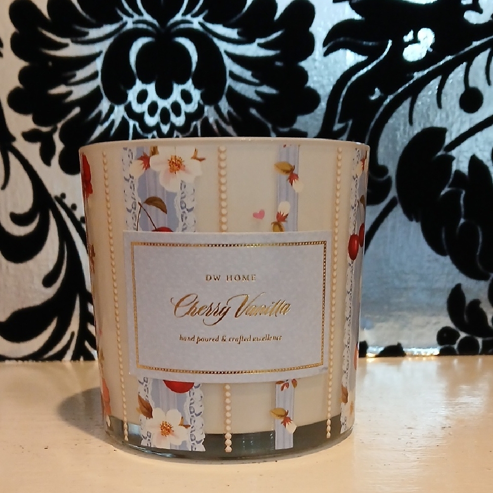 Cherry Vanilla Wooden Wick Candle